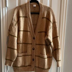 a new day Tan Knit Cardigan